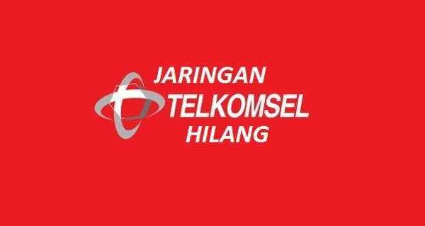 Jaringan Telkomsel Hilang