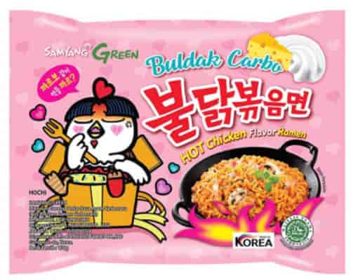 Samyang Mi Instan Hot Chicken Ramen Buldak Carbonara 130 g